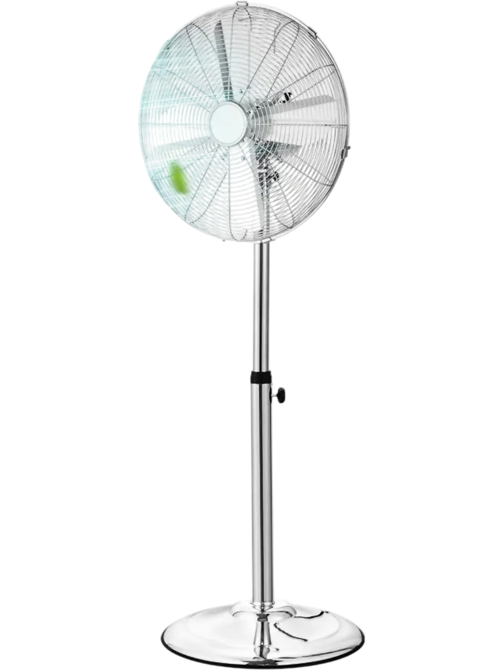 VEVOR Industrial Pedestal Fan, 16 Inch Oscillating Standing Fan, Adjustable Height Floor Stand Floor fan with 3 Adjustable Speeds, High Power Tall Fan for Bedroom, Living Room, Home Office