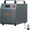 VEVOR Industrial Water Chiller, CW-3000, 80W Air-Cooled Industrial Water Cooler Cooling System with 12 L Water Tank Capacity 12 L/min Maximum Flow Rate, for Laser Engraving Machine Cooling Machine