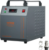 VEVOR Industrial Water Chiller, CW-3000(PRO), 150W Air-Cooled Industrial Water Cooler Cooling System with 12L Water Tank Capacity 18 L/min Max Flow Rate, for Laser Engraving Machine Cooling Machine