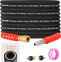 VEVOR Pressure Washer Hose, 100FT, Kink Free 3/8