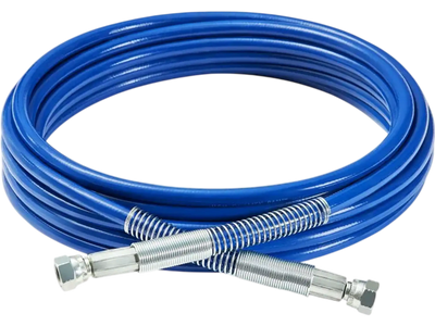 VEVOR 25ft Airless Paint Sprayer Hose, 1/4 in Universal Airless Paint Spray Hose, 4350 PSI High Pressure Flexible Airless Sprayer Hose, Multi-Layer Reinforced Steel Wire Braid Hose for Paint Sprayer
