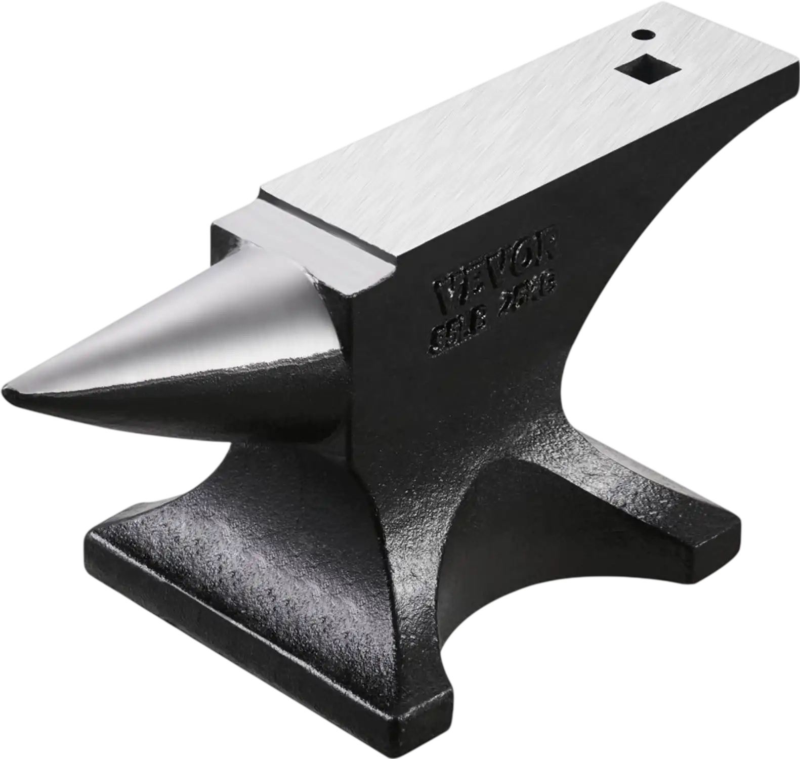 Vevor Cast Steel Anvil 55 lbs Single Horn Blacksmithing Anvil New