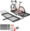 VEVOR Hitch Cargo Carrier with Bike Racks, 62" x 27" x 3" Hitch Mount Cargo Carrier for up to 4 Mountain Bikes, 500LBS Capacity High-Strength Steel Rear Luggage Basket Fits 2" Receiver for SUV Pickups