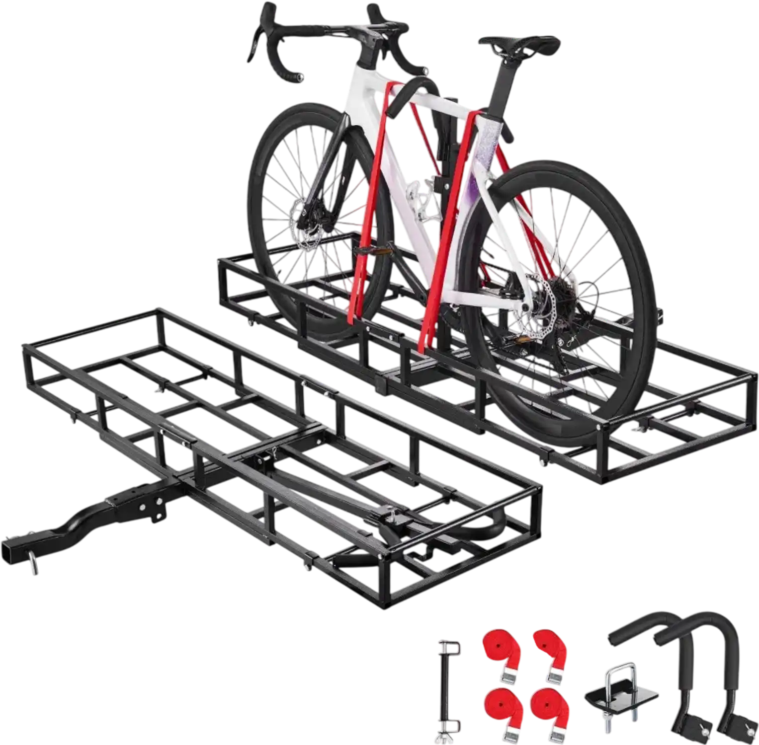 Vevor Hitch Cargo Carrier Folding 66