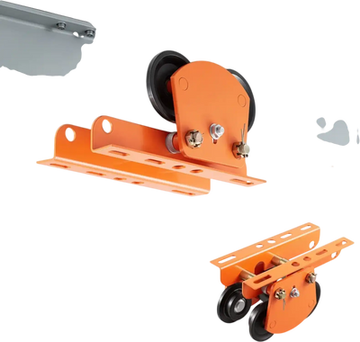 Vevor Manual Trolley Electric Hoist Push Beam Trolley 2200 lbs 1 Ton New