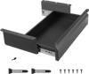 VEVOR 16" Wide Under Desk Drawer Slide Out, Under Desk Mounted Pull-out Drawer Attachment, Hidden Desktop Storage Organizer, Under Table Pencil Drawer for office Home Sit Stand Workstation, 17x9x4 in