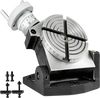 VEVOR Rotary Table 4inch/100mm Horizontal Vertical Rotary Table 4-Slot Rotary Table for Milling Machine MT-2 Rotary Table for Milling 360 Degrees Precision Rotary Table