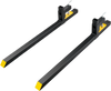 VEVOR Clamp on Pallet Forks, 2000 lbs Capacity Pallet Forks, 60" Tractor Bucket Forks, Heavy Duty Front Loader Attachment for Loader Bucket, Tractor, Skid Steer, Tractor Forks for Agriculture and Farm