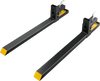 VEVOR Pallet Forks, 4000 lbs Capacity clamp on Pallet Forks, 60" Tractor Bucket Forks, Heavy Duty Front Loader Attachment for Tractor, Loader Bucket, Skid Steer, Tractor Forks for Agriculture and Farm