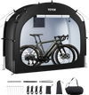 VEVOR Bike Storage Tent, 1 to 2 Bikes, Outdoor Spacious Bike Storage Tent with Ventilated Window, Waterproof Easy-to-Install Bike Tent with High Strength Fiberglass & Dual Zippers, Fit for Bicycle