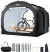 VEVOR Bike Storage Tent, 5 Bikes, Outdoor Spacious Bike Storage Tent with Ventilated Window, Waterproof Easy-to-Install Bike Tent with High Strength Fiberglass & Dual Zippers, Fit for Bicycle