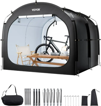 Vevor Bike Storage Tent Outdoor Waterproof Shelter for 5+ Bikes New