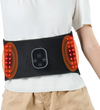 VEVOR Red Light Therapy Belt for Waist, 660nm & 850nm Red Light Therapy Pad with Timer, 112 LEDs, 3-Level Vibration & 3 Intensities, Cordless Light Therapy Wrap Device for Shoulder Knees Pain Relief