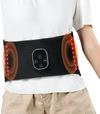 VEVOR Red Light Therapy Belt for Waist Shoulder, 660nm & 850nm Red Light Therapy Wrap Device with Timer, 80 LED, 3-Level Vibration & 10Hz Pulse, Cordless Light Therapy Pad for Pain Relief, Skin Health