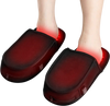 VEVOR Red Light Therapy for Foot, 660 & 850nm Red Light Therapy Slippers with 240 LEDs & 10 Hz/40 Hz Pulse Mode, Double-Sided LED Light Therapy Shoes for Feet Toe Instep Sole Pain Relief, Muscle Relax