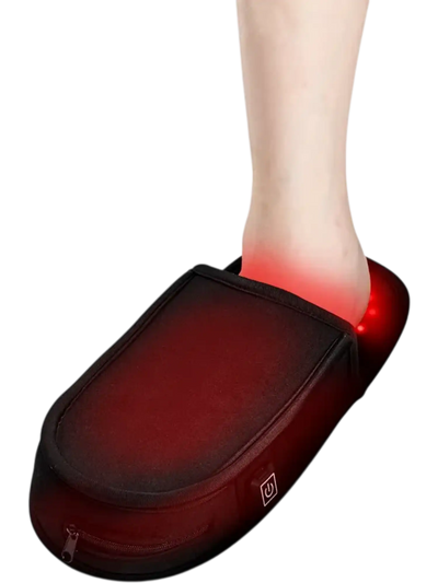 Vevor Red Light Therapy Slipper Foot Pain Relief 660nm & 850nm Double-Sided LED New