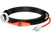 VEVOR Pipe Heating Cable, 12FT 7W/FT Heat Tape for Pipes with Built-in Thermostat, Water Pipe Heat Cable Protects PVC Hose, Metal and Plastic Pipe from Freezing