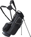 VEVOR Golf Cart Bag with 14 Way Organizer Divider Top, 35” 11 Pockets Premium Cart Bag with Stand, Durable Golf Bags with Handles & Dust Cover & Detachable Dual Strap for Men & Women, Black White