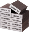 VEVOR Sanding Sponge, 10 Pcs, 60/80/120/180/220 Grit Assortment(2 Each), Washable and Reusable Sanding Blocks for Dry & Wet Use, Coarse to Fine Sandpaper Blocks, for Drywall Wood Metal Furniture