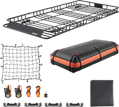 Vevor Roof Rack Basket 84 x 39 x 4.1