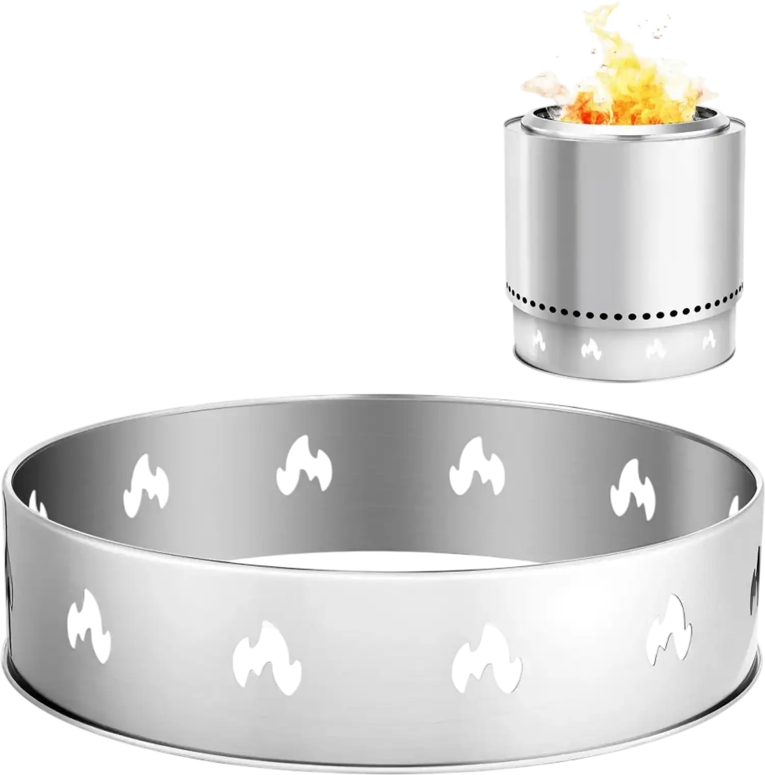 Vevor Fire Pit Stand Solo Stove Bonfire 19.5