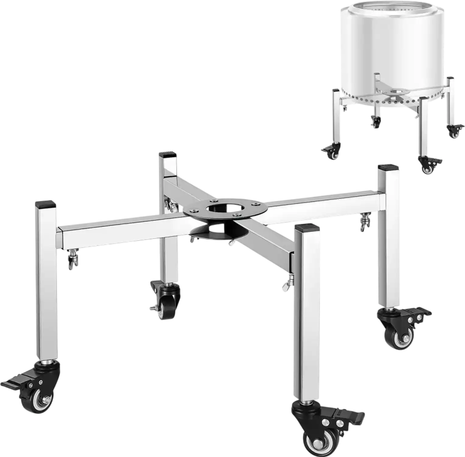 Vevor Fire Pit Stand Adjustable 15-27