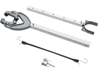 VEVOR Transom Saver, 24-36 in, Adjustable Boat Transom Saver with Heavy-Duty Head, Corrosion-Resistant Easy-to-Install Transom Savers for Less Than 100 HP Outboard Motor , Fit for Roller & Trailer