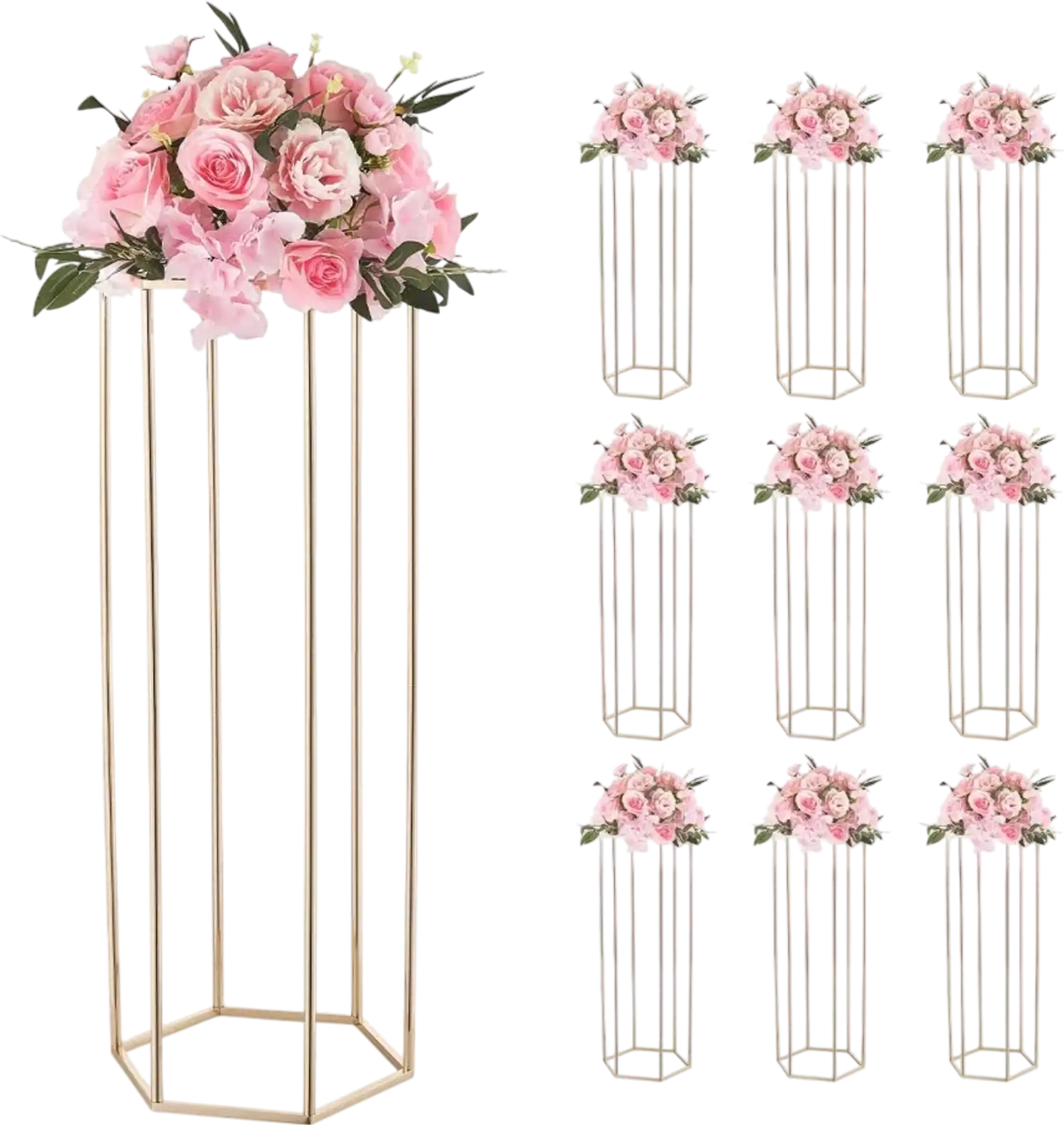 Vevor Wedding Flower Stand 10-Pc 31.5