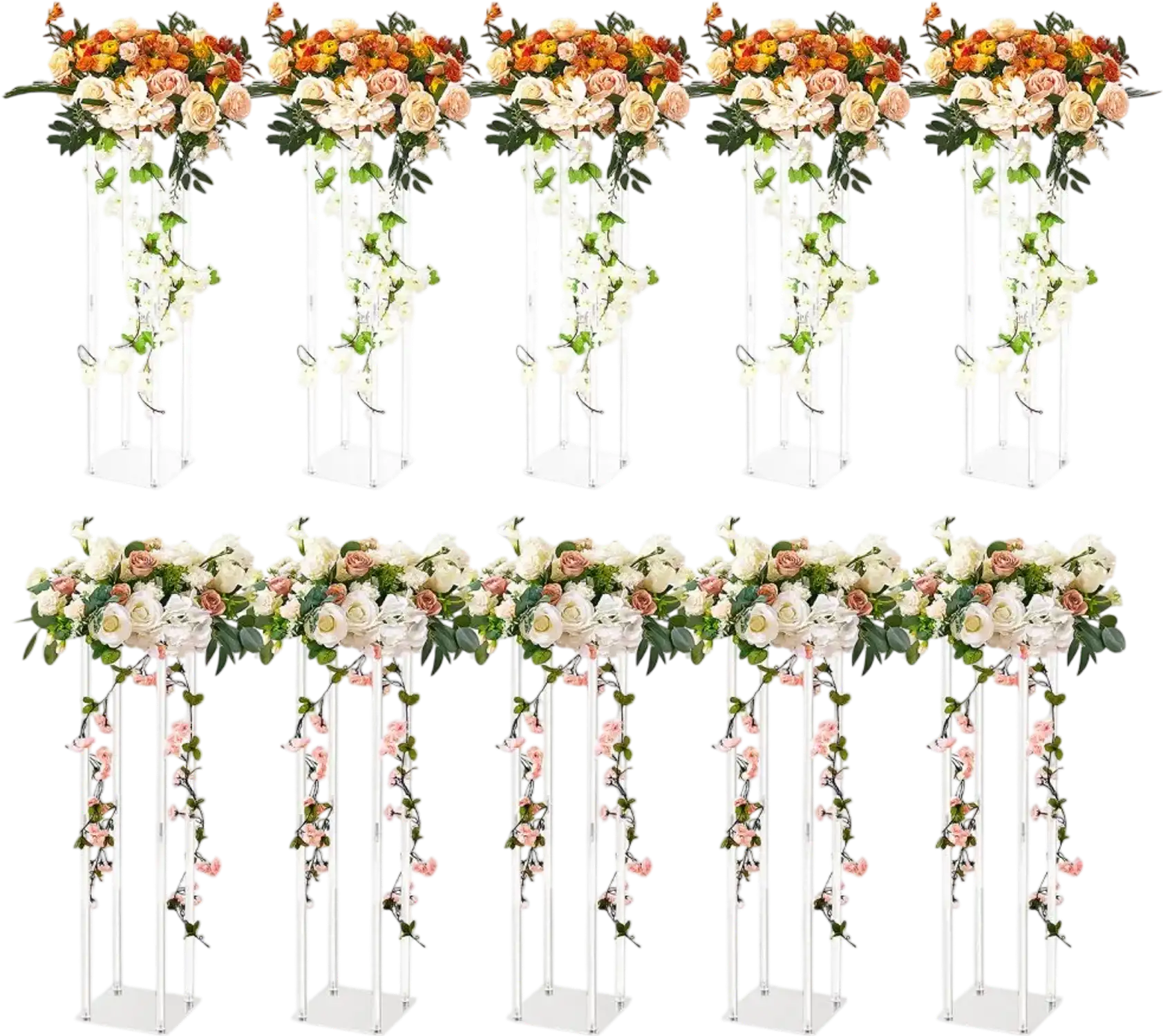 Vevor Wedding Flower Stand 10-Piece 23.6