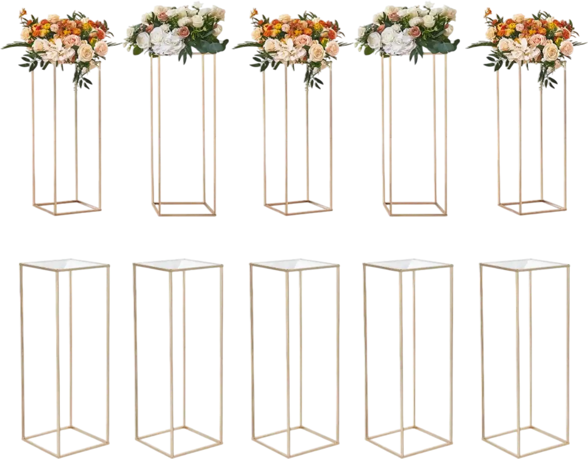 Vevor Wedding Flower Stand 10-Piece 31.5