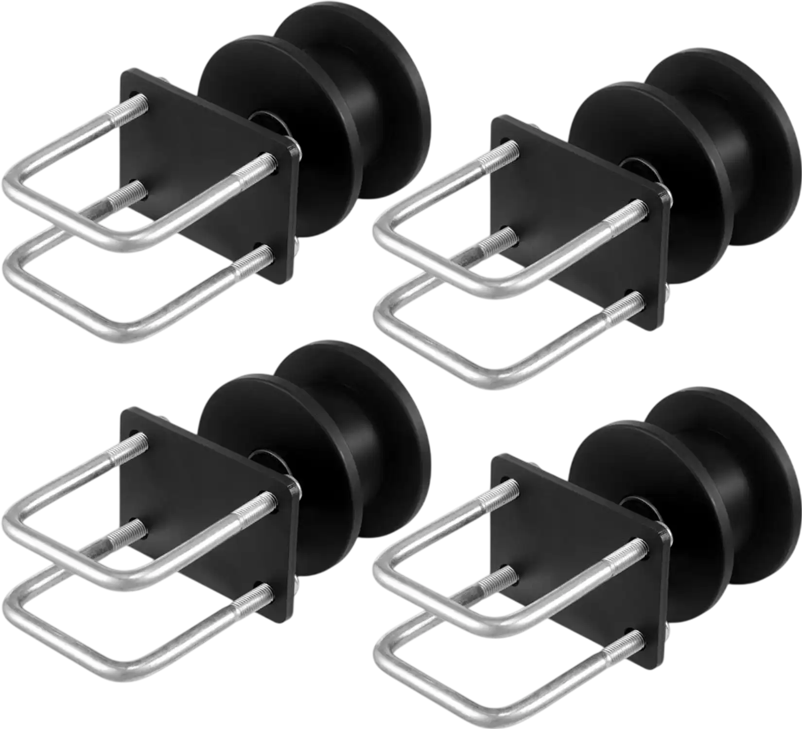 Vevor Sliding Gate Kit H-Shaped Wheel Groove Rolling Gate Hardware New