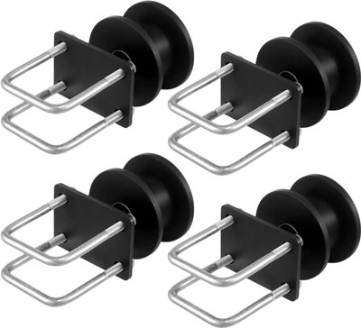 Vevor Sliding Gate Kit H-Shaped Wheel Groove Rolling Gate Hardware New