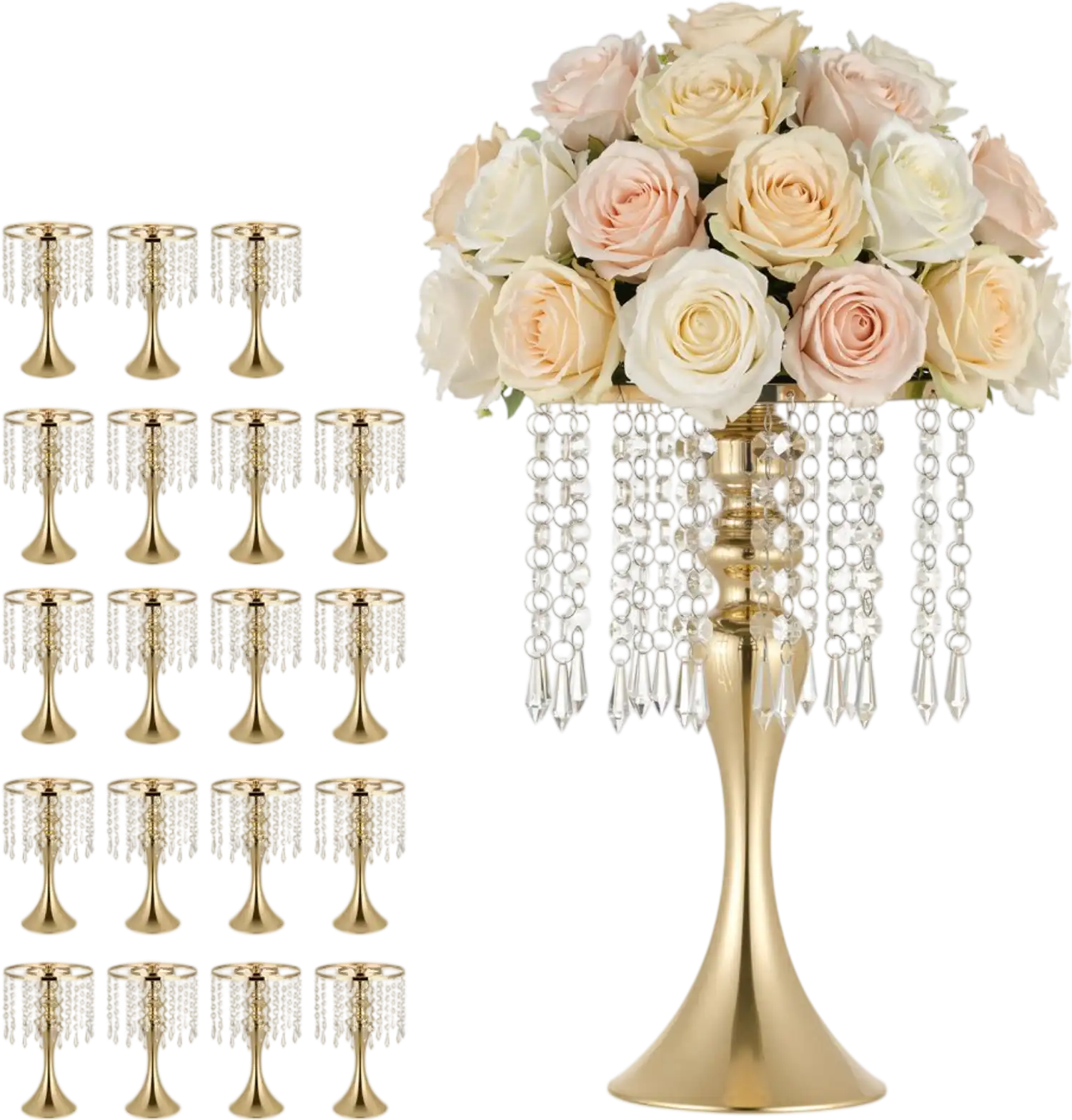 Vevor Wedding Flower Vase 20-Piece 13.4