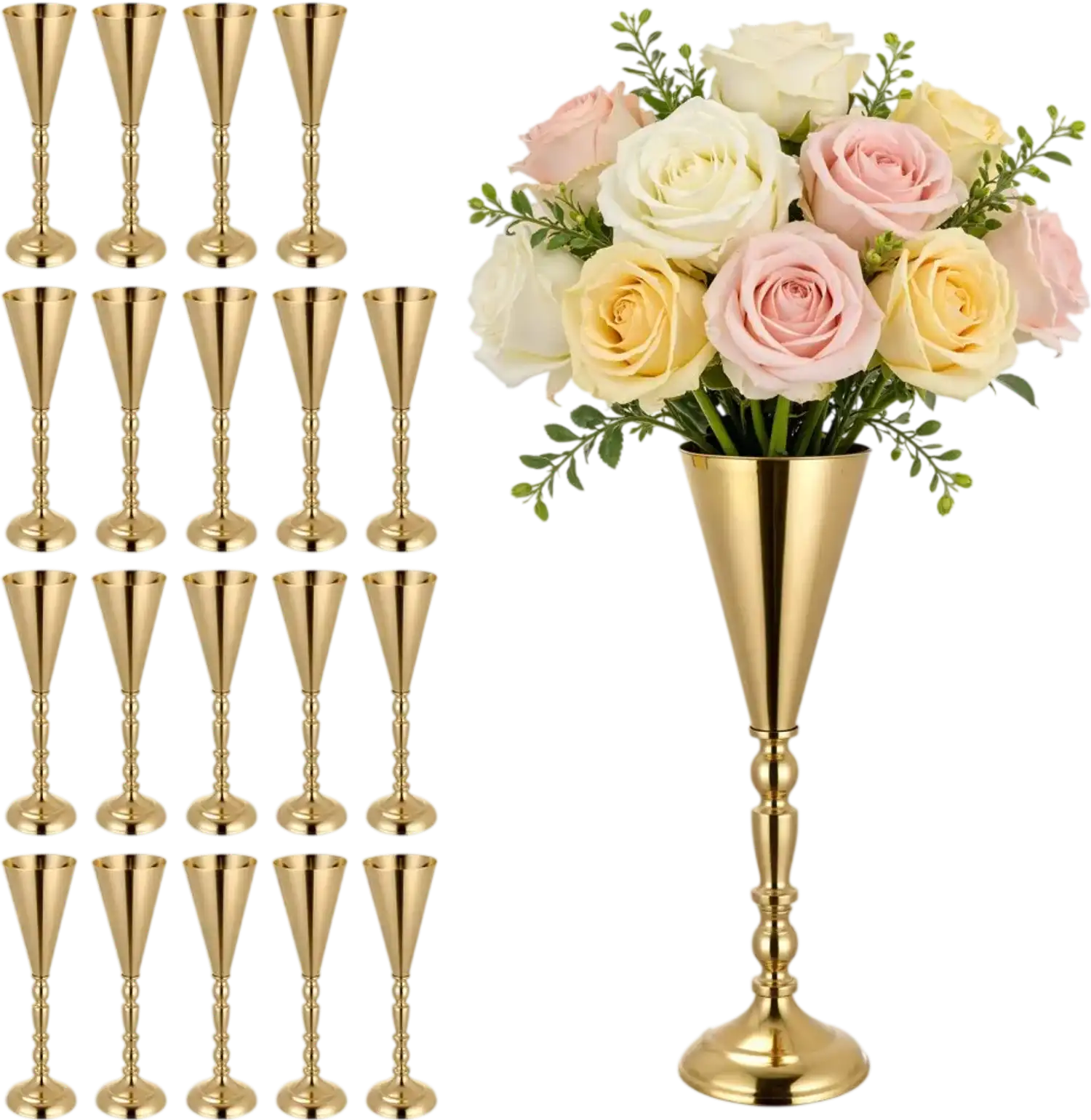 Vevor Wedding Flower Vase 20-Piece 16.9