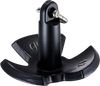 VEVOR River Anchor, 12 LBS Boat Anchor Cast Iron Black Vinyl-Coated with Shackle, Marine Grade Mushroom Anchor for Boats Up To 10 ft, Impressive Holding Power in River and Mud Bottom Lakes
