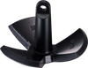 VEVOR River Anchor, 30 LBS Boat Anchor Cast Iron Black Vinyl-Coated, Marine Grade Mushroom Anchor for Boats Up To 30 ft, Impressive Holding Power in River and Mud Bottom Lakes