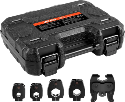 Vevor Pressing Kit 5PCS VUS ProPress Tool Kit with 4 Press Rings and R8 Actuator New