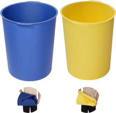 Vevor Bucket Liner 2-Pk 5 Gallon Silicone Mixing Liner New