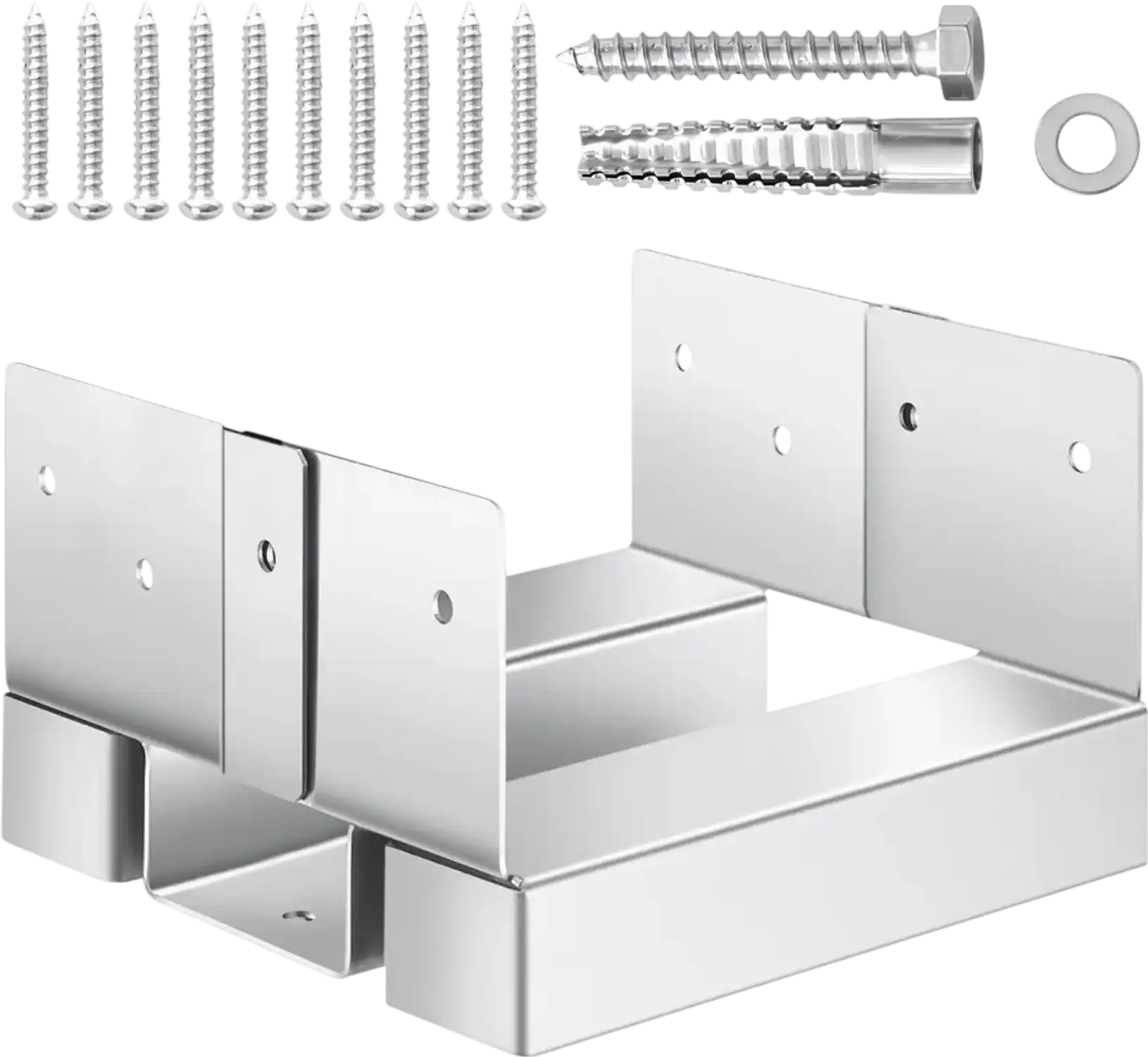 Vevor Post Base Bracket 10-Pc 6 x 6