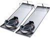 VEVOR Concrete Knee Boards Stainless Steel, 30'' x 10'' Concrete Sliders, Knee Boards For Concrete, Concrete Knee Pads Moving Sliders, with Knee Pads & Board Straps for Cement and Concrete Finishing