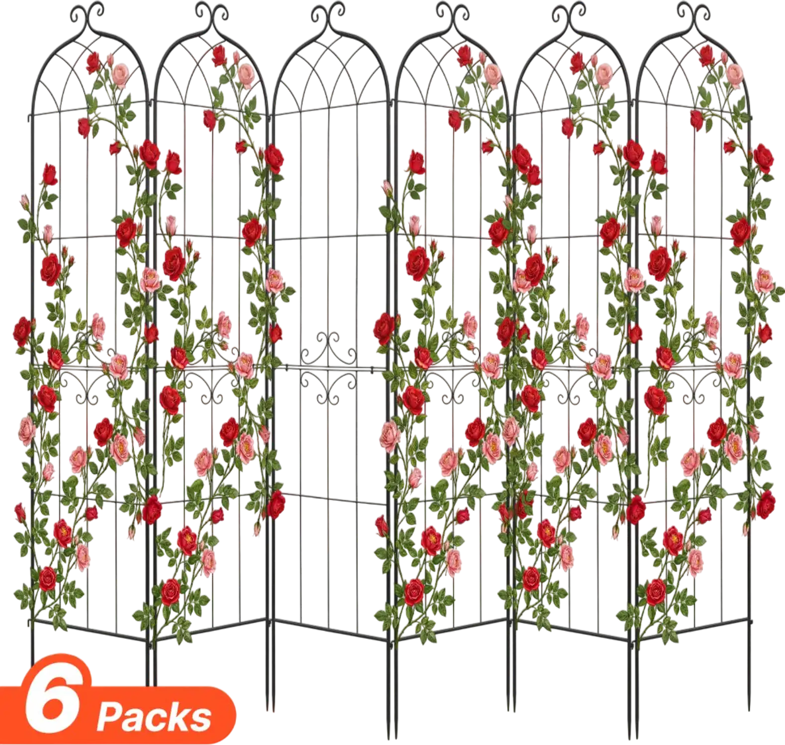 Vevor Garden Trellis 6-Pack 87