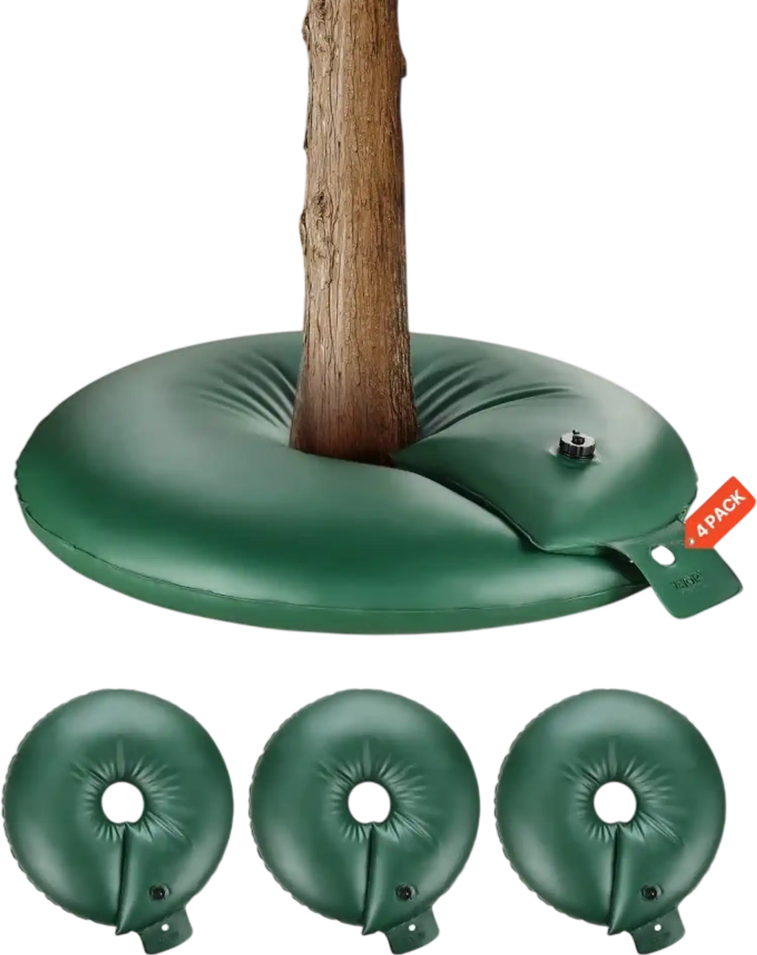 Vevor Tree Watering Rings 4-Pack 20 Gallon Slow Release Irrigation Bags New