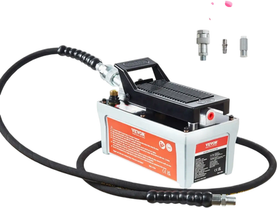 VEVOR Air Hydraulic Pump, 10,000 PSI 1/2 Gal Reservoir, NPT 3/8