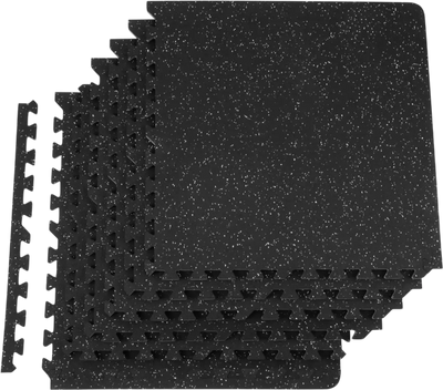 Vevor Floor Mats Interlocking Foam Exercise Flooring Tiles 24 x 24