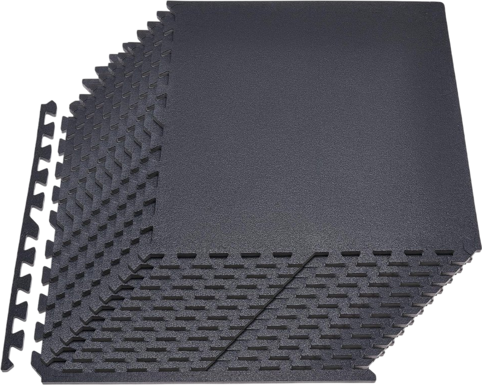 Vevor Puzzle Exercise Mats 24 x 24 x .56 in. High-Density Foam Floor Padding 24 Pieces New