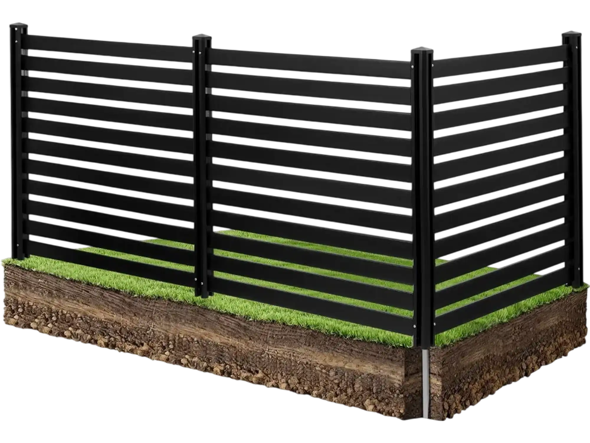 Vevor Privacy Screen 3-Panel 50 x 48