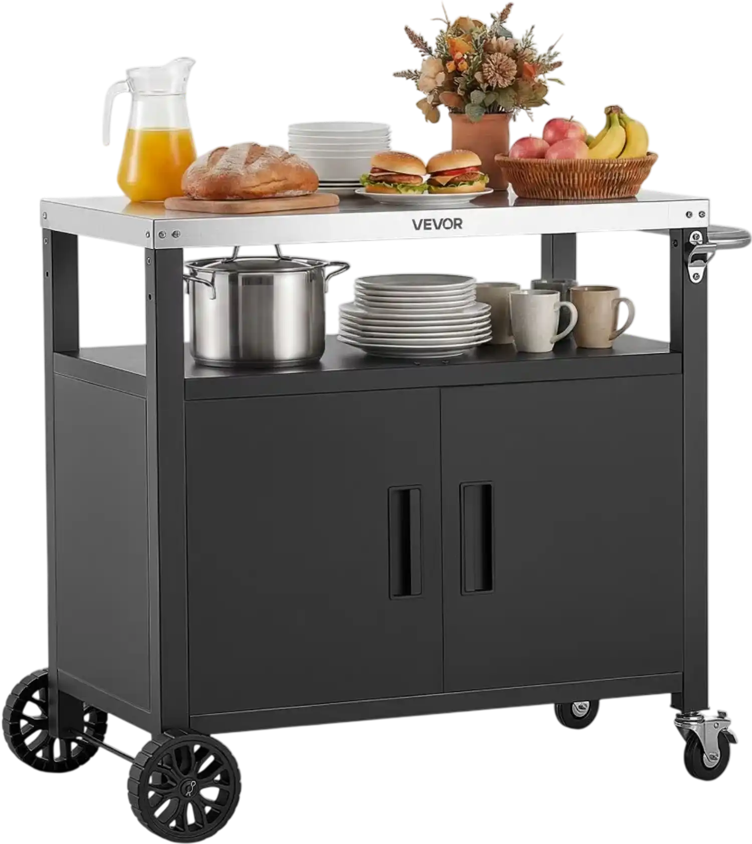 Vevor Grill Cart Outdoor Storage Cabinet 36.4