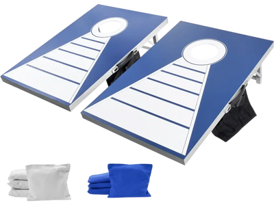 Vevor Cornhole Set 3' x 2' Aluminum Weatherproof Portable Toss Board with 8 Bean Bags New