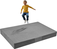 VEVOR Crash Pad, 6 x 4 ft Crash Pad for Kids Sensory with Soft Thick Foam and Washable Cover, Giant Pillow Mat Large Sensory Room Equipment for Children and Adults Jumping, Play, Climbing & Gymnastics
