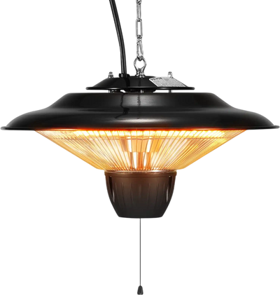 Vevor Patio Heater Hanging Infrared 1500W Outdoor Indoor Electric Space Heater New